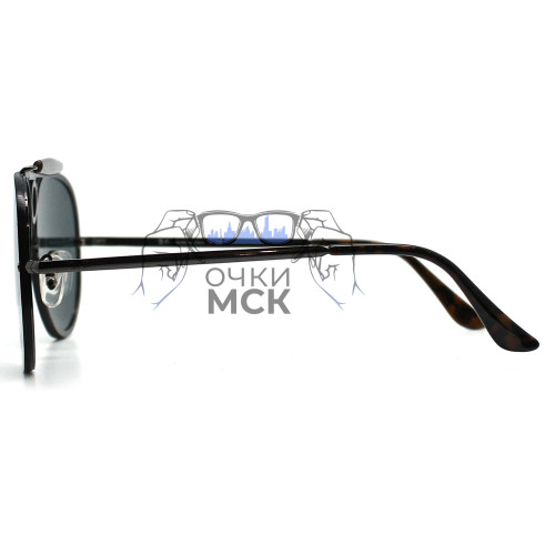 Очки Ray Ban Blaze Shooter RB3581N Тёмно-серый солнцезащитные унисекс женские мужские оригинал
