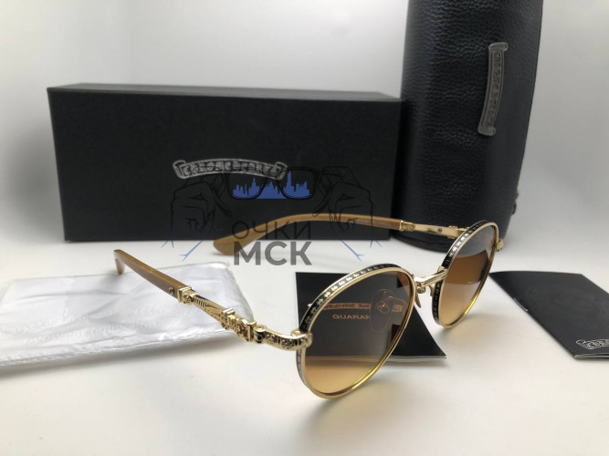 Очки Chrome Hearts Giorgina Full Brown солнцезащитные унисекс женские мужские оригинал