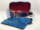 Очки Gucci GG Gold/Blue солнцезащитные женские оригинал