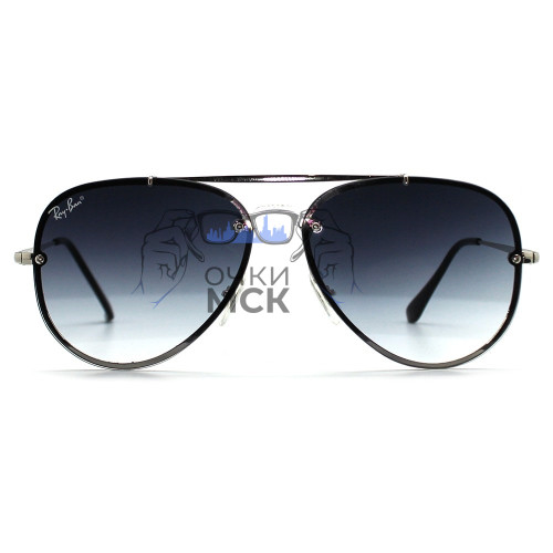 Очки Ray Ban Blaze Large Aviator RB3584 Коричневый градиент солнцезащитные унисекс женские мужские оригинал
