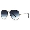 Очки Ray Ban Blaze Large Aviator RB3584 Коричневый градиент солнцезащитные унисекс женские мужские оригинал