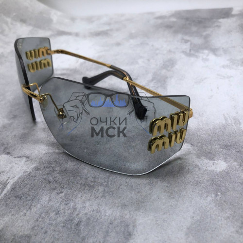 Очки Miu Miu MU 54YS 5AK30B Gold солнцезащитные женские оригинал