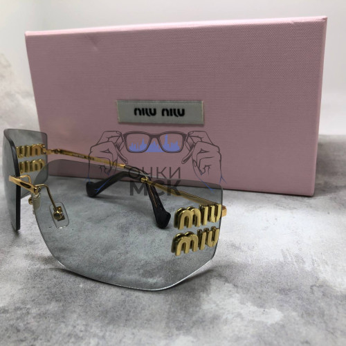 Очки Miu Miu MU 54YS 5AK30B Gold солнцезащитные женские оригинал