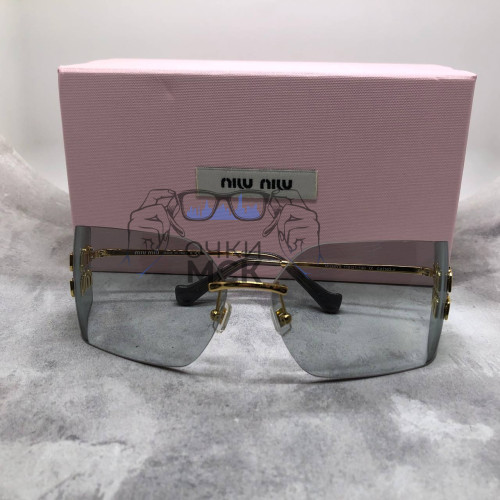 Очки Miu Miu MU 54YS 5AK30B Gold солнцезащитные женские оригинал