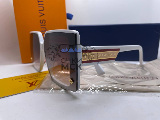 Очки Louis Vuitton Z6028E White/Brown солнцезащитные женские оригинал