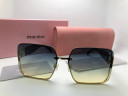 Очки Miu Miu Sunglasses Темный-золотой градиент солнцезащитные женские оригинал