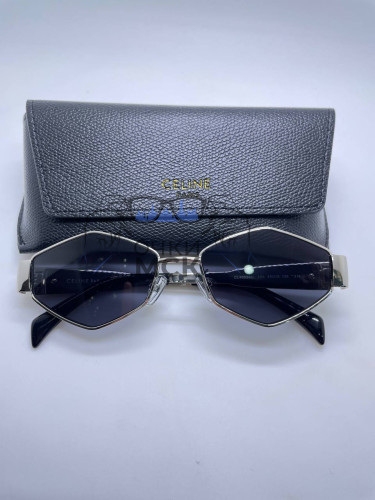 Очки Celine Rhomb Silver/Dark Grey солнцезащитные женские оригинал