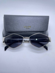 Очки Celine Rhomb Silver/Dark Grey