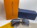 Очки Louis Vuitton Logo Gold/Grey солнцезащитные унисекс женские мужские оригинал
