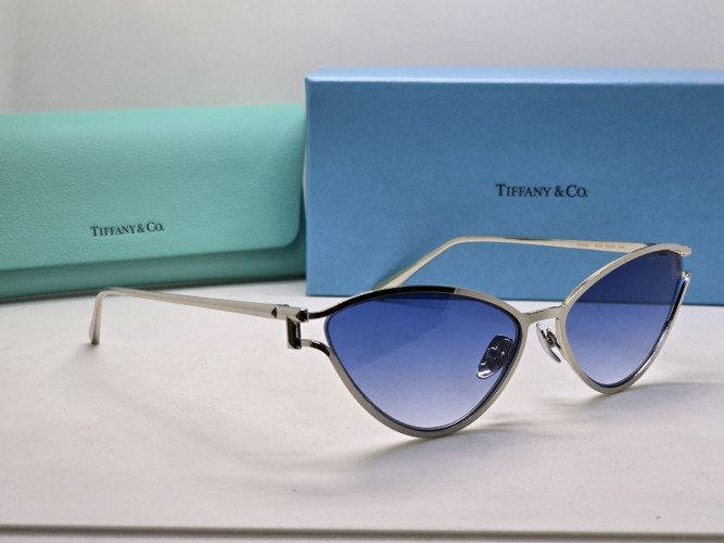 Очки Tiffany 3095 6196/MF Silver/Blue солнцезащитные женские оригинал