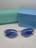 Очки Tiffany 3095 6196/MF Silver/Blue солнцезащитные женские оригинал