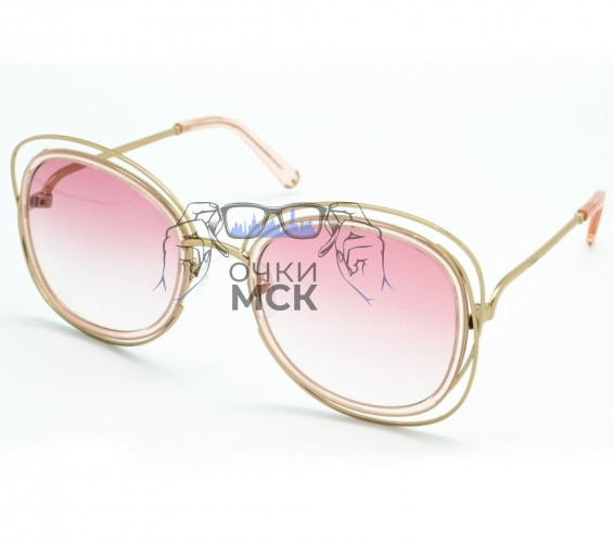 Очки Chloe Carlina CE123S Розовый градиент солнцезащитные женские оригинал