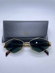 Очки Celine Rhomb Gold/Dark Green
