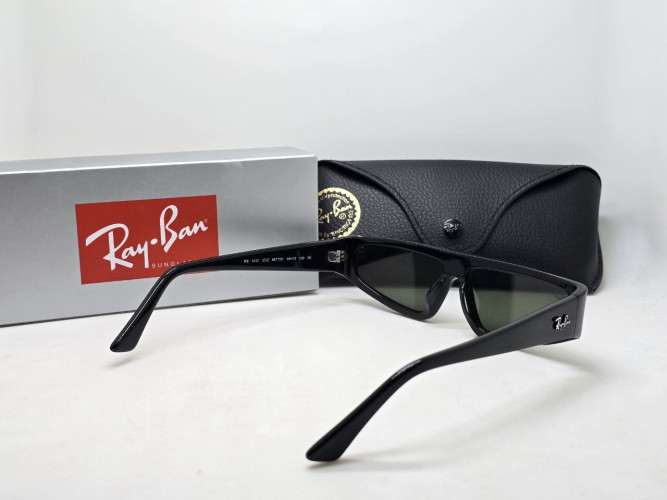 Очки Ray-Ban 4335 Active Lifestyle 601 Black/Green солнцезащитные унисекс женские мужские оригинал