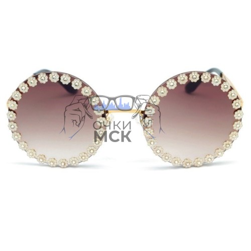 Очки Dolce Gabbana DG 2173B Коричневый градиент солнцезащитные женские оригинал