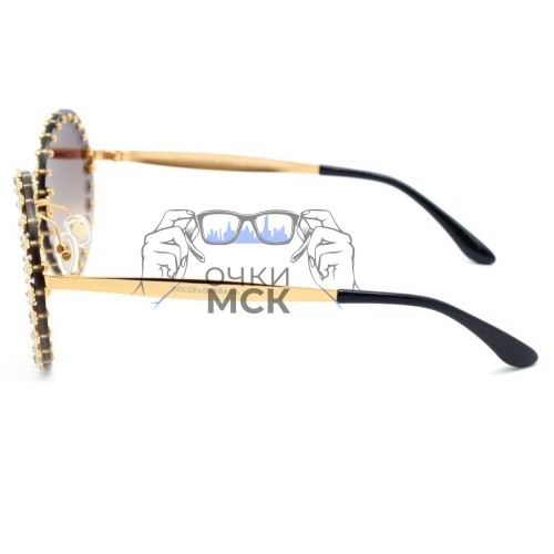 Очки Dolce Gabbana DG 2173B Коричневый градиент солнцезащитные женские оригинал