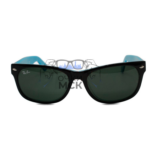 Очки Ray Ban RB2132 NEW WAYFARER Черный градиент солнцезащитные унисекс женские мужские оригинал