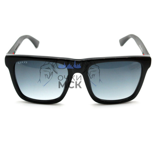 Очки Gucci GG0010S Тёмный градиент солнцезащитные унисекс женские мужские оригинал