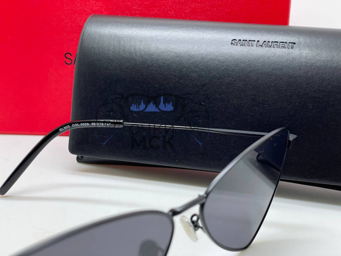 Очки Saint Laurent SL 303 Black/Black солнцезащитные женские оригинал