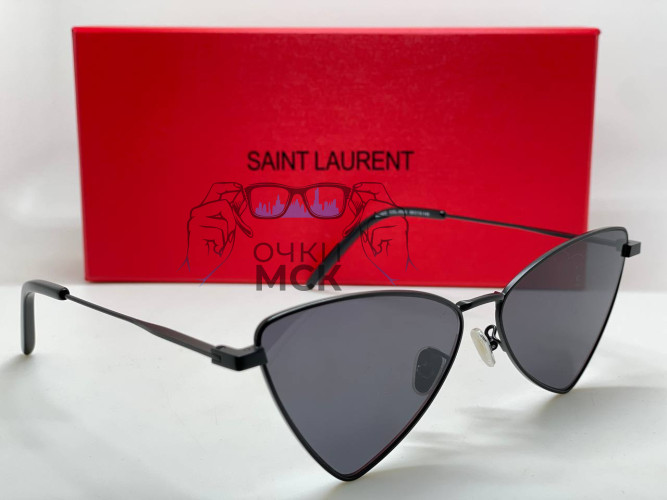 Очки Saint Laurent SL 303 Black/Black солнцезащитные женские оригинал