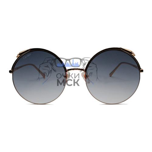 Очки Cartier CT0149S Серый градиент солнцезащитные женские оригинал
