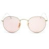 Очки Ray Ban Round Metal RB3447 Розовые солнцезащитные унисекс женские мужские оригинал