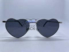 Очки Saint Laurent Heart Silver/Black