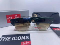 Очки Ray Ban Clubmaster Black/Brown