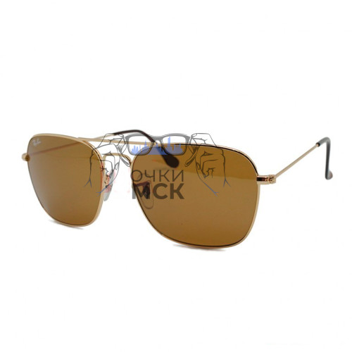 Очки Ray Ban RB3136 CARAVAN Коричневый градиент солнцезащитные унисекс женские мужские оригинал