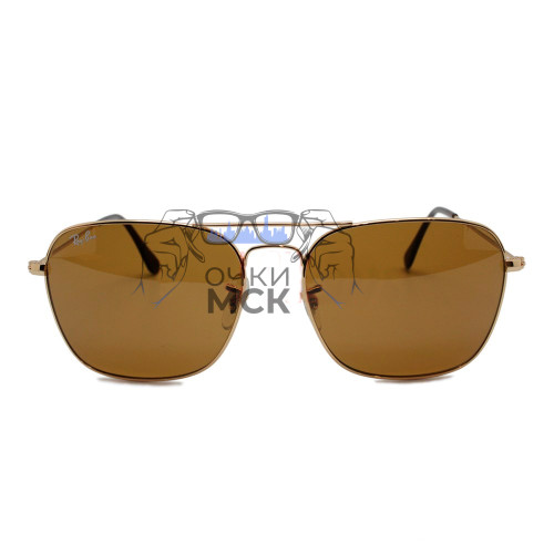 Очки Ray Ban RB3136 CARAVAN Коричневый градиент солнцезащитные унисекс женские мужские оригинал
