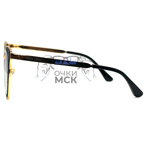 Очки Jimmy Choo Nile/s Black Коричневый градиент солнцезащитные женские оригинал