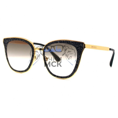 Очки Jimmy Choo Nile/s Black Коричневый градиент солнцезащитные женские оригинал
