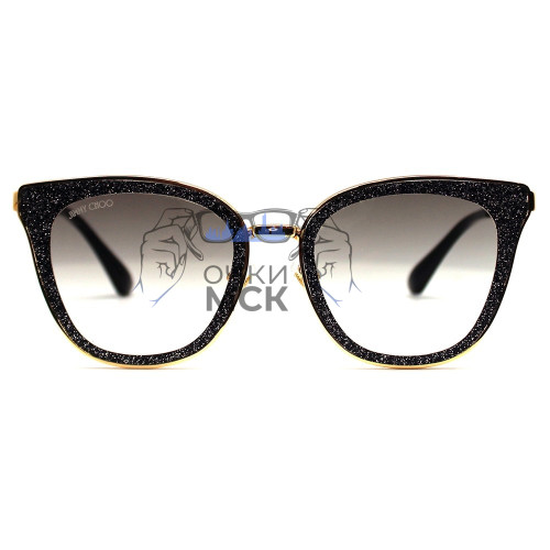 Очки Jimmy Choo Nile/s Black Коричневый градиент солнцезащитные женские оригинал