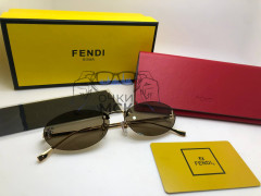 Очки Fendi 4-11 Gold/Dark Grey