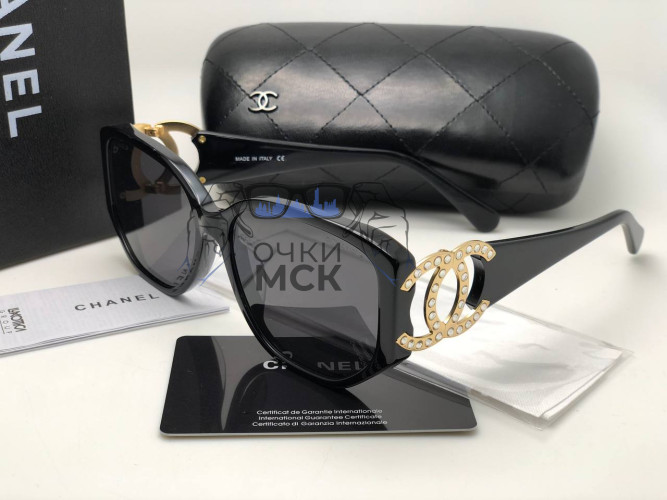 Очки Chanel СС Black солнцезащитные женские оригинал