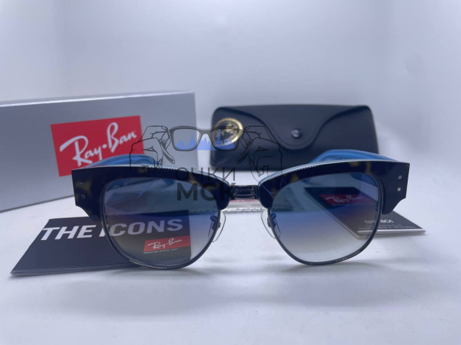 Очки Ray Ban Clubmaster Leo/Blue