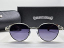 Очки Chrome Hearts Hebe Brown/Silver/Grey солнцезащитные унисекс женские мужские оригинал