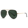 Очки Ray Ban Blaze Large Aviator RB3584 Коричневый градиент солнцезащитные унисекс женские мужские оригинал