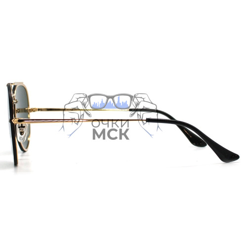 Очки Ray Ban Blaze Large Aviator RB3584 Коричневый градиент солнцезащитные унисекс женские мужские оригинал