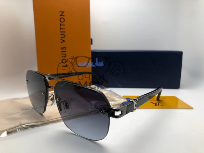 Очки Louis Vuitton Z1217 Black солнцезащитные унисекс женские мужские оригинал