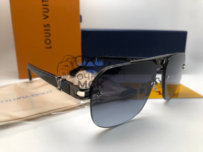 Очки Louis Vuitton Z1217 Black солнцезащитные унисекс женские мужские оригинал