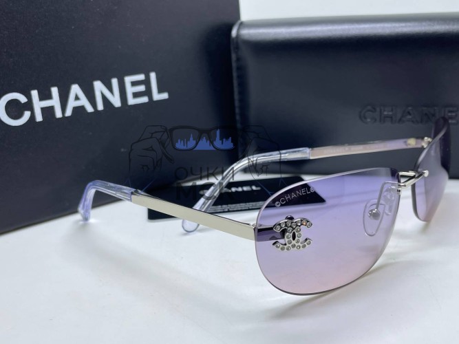 Очки Chanel S Silver/Grey солнцезащитные женские оригинал