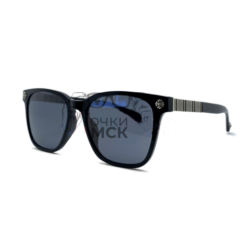 Очки Chrome Hearts VAJAMMIN-A BK Серые солнцезащитные мужские оригинал