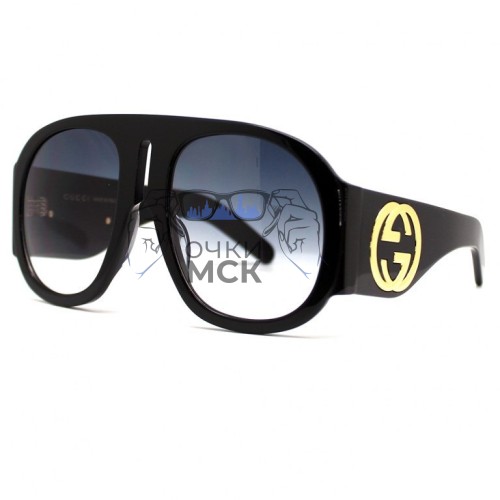 Очки Gucci GG0152S Серый градиент солнцезащитные женские оригинал