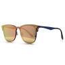Очки Ray Ban Blaze Clubmaster RB3576N Коричневый градиент солнцезащитные унисекс женские мужские оригинал