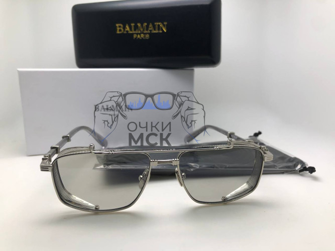 Очки Balmain MD 17-140 Silver/Grey солнцезащитные унисекс женские мужские оригинал