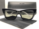 Очки Saint Laurent 53-16-145 Black/White солнцезащитные женские оригинал