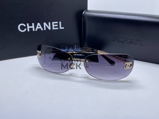Очки Chanel S Gold/Grey солнцезащитные женские оригинал