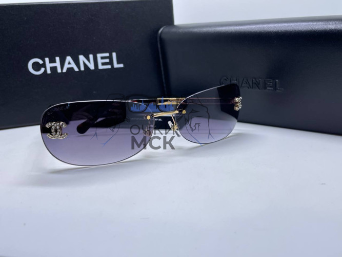 Очки Chanel S Gold/Grey солнцезащитные женские оригинал