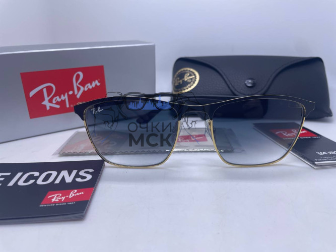 Очки Ray Ban RB8319CH Black/Black солнцезащитные унисекс женские мужские оригинал
